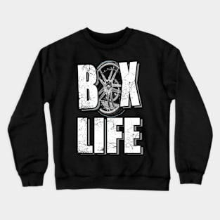 Box Life White Crewneck Sweatshirt